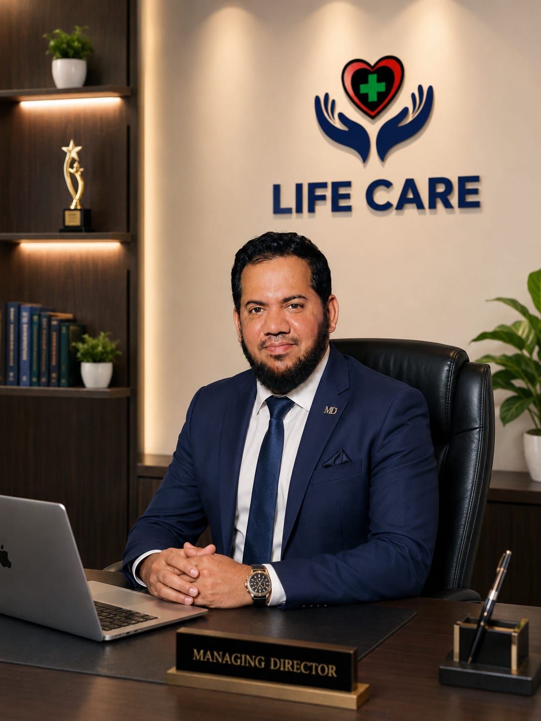 Mansoor Ahmad — Managing Director — Life Care